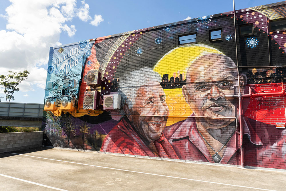 Cox Road mural