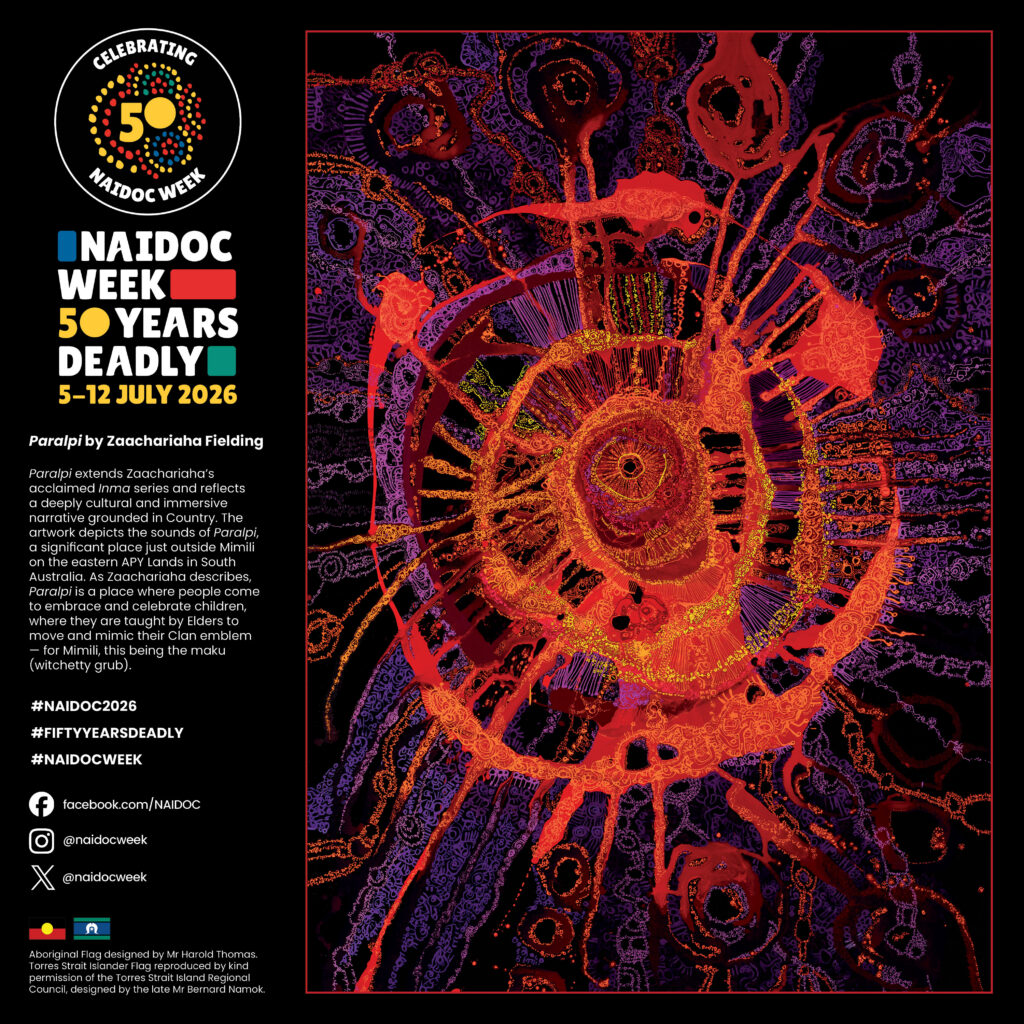 NAIDOC 2026 - 50 years deadly.